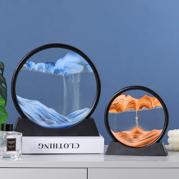 3D Moving Sand Frame β 7" (Random Color)