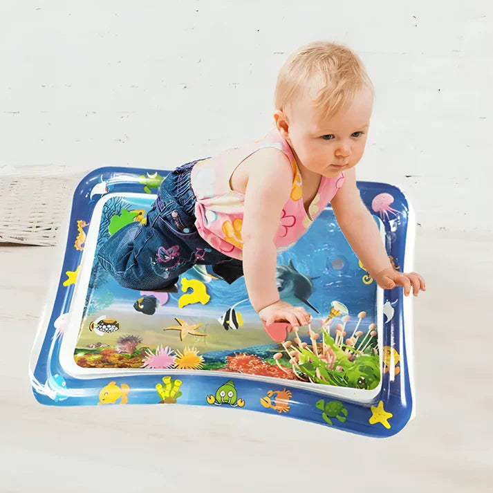 Inflatable Water Tummy Time Mat for Babies β Sensory Play