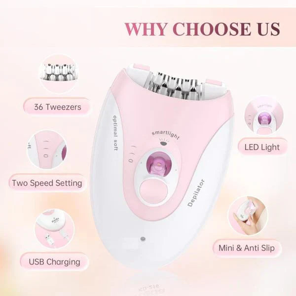 Daling DL-6032 Womenβs Cordless Epilator