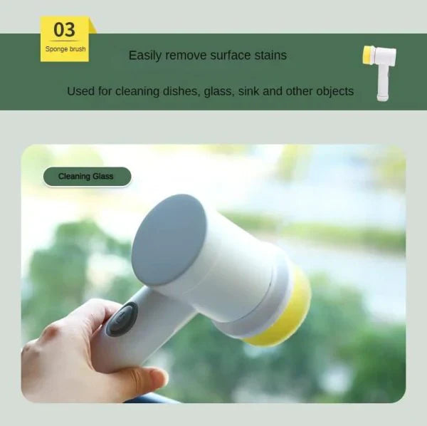 Wireless Magic Cleaning Brush β Rechargeable
